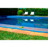 Malla para piscina leaf pool cover 7 x 7 m