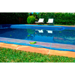 Malla para piscina leaf pool cover 7 x 11 m