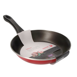 Sartén de acero aisi 430 optimax roja ø28 cm