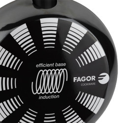 Sartén de acero aisi 430 indutherm negra ø26cm