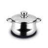 Olla inoxidable silverinox 6,8l + tapa acero inoxidable 18/10 fagor ø24x15cm