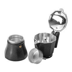 Cafetera tiramisu de aluminio 9 tazas