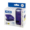 Perforadora para papel azul