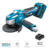 Kit maletin amoladora 20 v con 1 bateria 4.0a y cargador 08772. 28,9x23,9cm