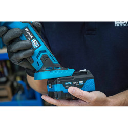 Kit amoladora angular 20 v ø115 mm con 1 batería 4.0ah y cargador 08772