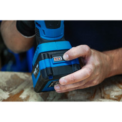 Kit amoladora angular 20 v ø115 mm con 1 batería 4.0ah y cargador 08772