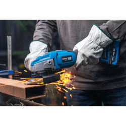 Amoladora angular brushless 20v ø125 mm sin batería ni cargador, 37,5 x 12 cm