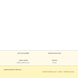 Pack 50 unid. velas blancas 12g sin aroma magic lights