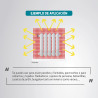 Aislamiento térmico reflectante multicapa 0,6 x 5 m