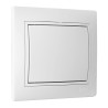 Tapa ciega de empotrar blanco serie europa solera erp75u