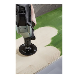 Discos de papel abrasivo de corindón ø125 mm, grano 40, 10 uds