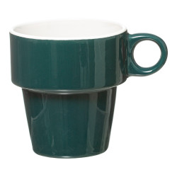Tazas colores surtidos 6 uds + soporte