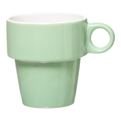 Tazas colores surtidos 6 uds + soporte