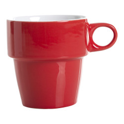 Tazas colores surtidos 6 uds + soporte