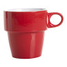 Tazas colores surtidos 6 uds + soporte