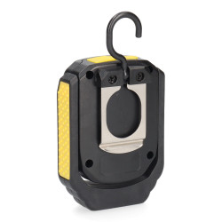 Linterna led compacta titan work 10w 900lm recargable, magnetica