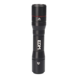 Linterna de 1 led wild force kv2, 20 w, 1800 lm, cuerpo aluminio, recargable, power bank