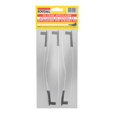 Blister 5 canulas para espuma pu
