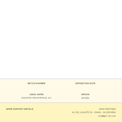 Platos de cartón azules ø20 cm, 10 uds