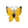 Figura solar metálica con forma de mariposa colores surtidos 17,8 x 6 x 4 cm