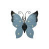Figura solar metálica con forma de mariposa colores surtidos 17,8 x 6 x 4 cm