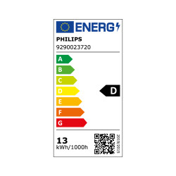 Bombilla standard led e27 13 w 2000 lm 6500 k luz fria ø7 x 12,1 cm