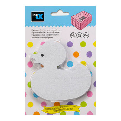 Figuras adhesivas anti-resbalones forma pato 5304-0 (blister 12 unid.) inofix