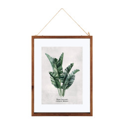 Marco de fotos decorativo lienzo natural modelos surtidos 38 x 48 cm