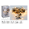 Guirnalda multifuncion 80 leds blanco calido exterior 9 m