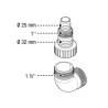 Bomba sumergible aguas limpias 500 w