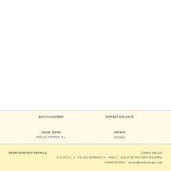 Sartén honda esmaltada con asas ø38cm