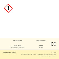 Silicona stop moho x5 baños y cocinas blanco 125 ml