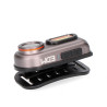 Linterna led frontal recargable, 2 leds 400 lm 5 w, 63 x 25 x 33 mm