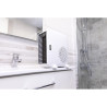 Calefactor compacto vertical/horizontal 1.000 - 2.000 w blanco, 22,3 x 12 x 22,6 cm