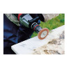Cepillo de disco de nylon, vástago hexagonal ¼ pulg ø100 x 10 mm