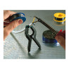 Pinza de resorte, 30 mm, pack 4 uds