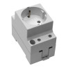 Toma de corriente tipo f t/tl 16a modular solera ref: 99