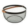 Cesta de malla retro colección noir kitchen ø29 cm
