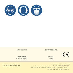 Lijadora excentrica brushless 20 v sin batería ni cargador, 13 x 30 x 15 cm