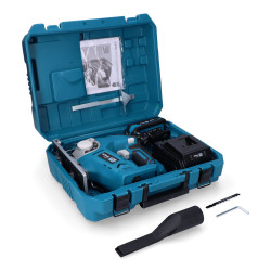 Kit sierra de calar 20 v con bateria 2.0a y cargador 08772. 23 x 21,5 cm