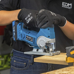 Kit sierra de calar 20 v con bateria 2.0a y cargador 08772. 23 x 21,5 cm