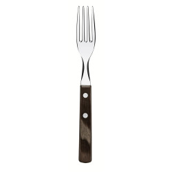 Tenedor de mesa polywood castaño expositor 60 uds