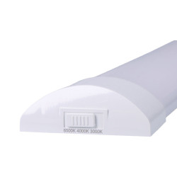 Regleta led 20 w 3cct 2045 lm 60 x 2,6 x 7,4 cm
