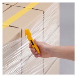 Cúter sk-10 de seguridad con cuchilla oculta rectangular de 17,8 mm
