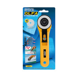 Cúter rotativo rty-2/g con cuchilla circular de 45 mm