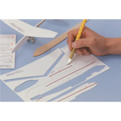 Cúter artístico ak-1/5b con forma de lápiz y 5 cuchillas tipo kb