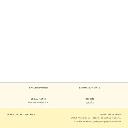 Marcador permanente de tinta para agujeros profundos azul