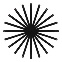 Hoja de sierra mini 150 mm, 10 uds