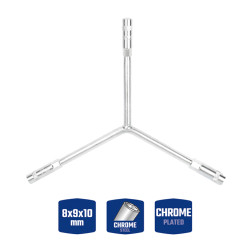 Llave tubo y, 8 x 10 x 12 mm