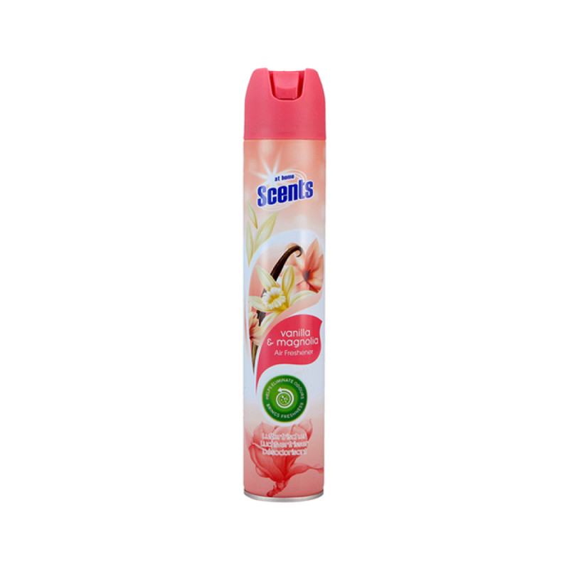 Ambientador vainilla y magnolia spray, 400 ml